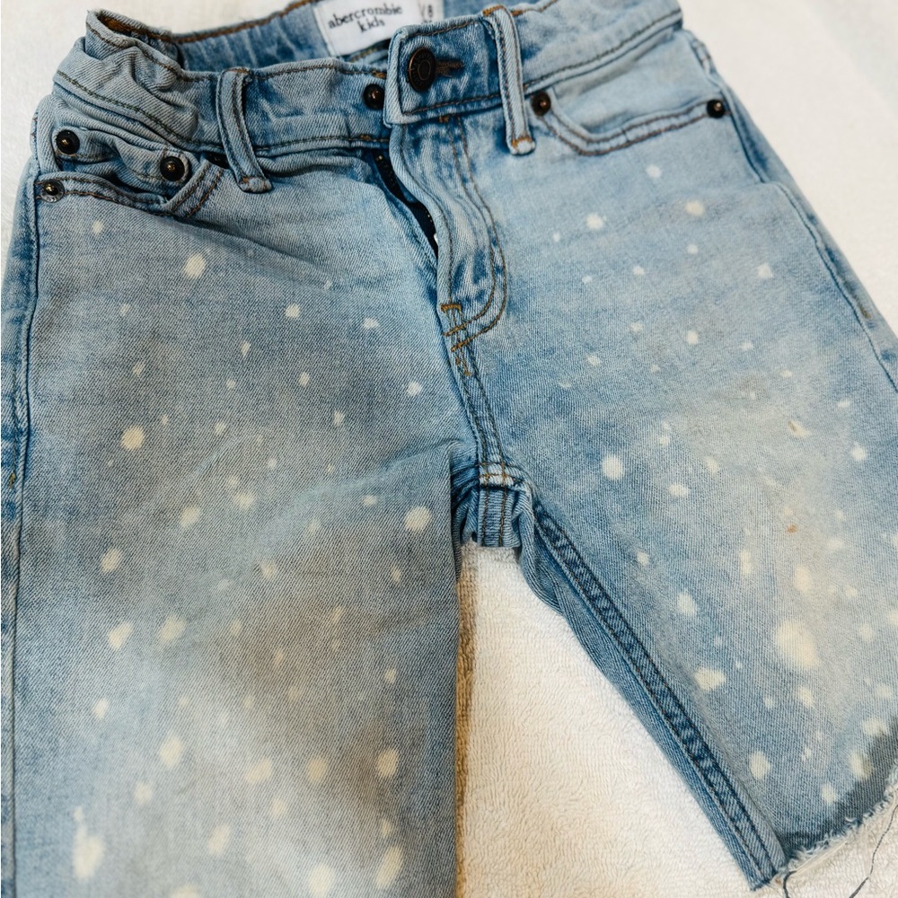 Abercrombie Kids Light Blue Distressed Jeans